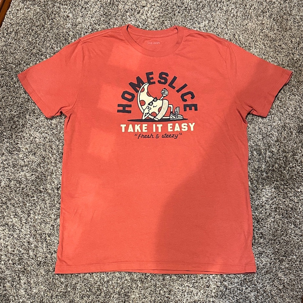 Old Navy Red Graphic Tee - Short Sleeve